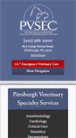 Mobile Screenshot of pittsburghvetspecialists.com